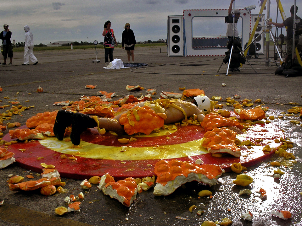 Orange-Man Costume